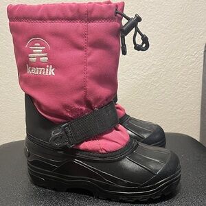 Girls size 1 Kamik Winter Boots